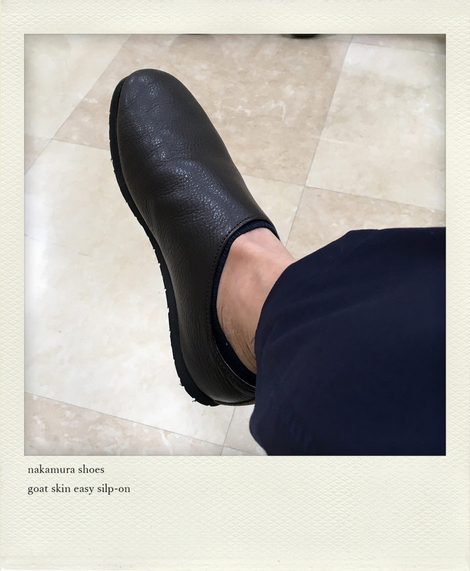 nakamura shoes goat skin leather – easy slip-on | SPECIAL